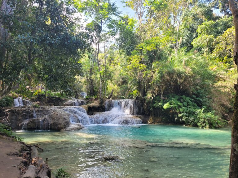 Kuang Si watervallen Luang Prabang Laos